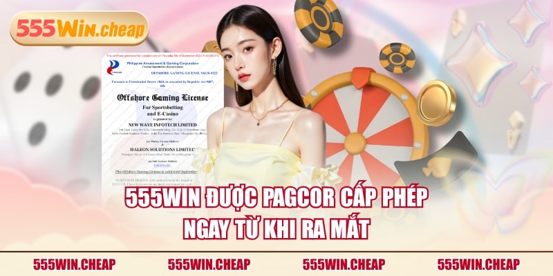 Giấy Phép Hoạt Động 555WIN Chứng Minh Dịch Vụ Hợp Pháp - Betvertex